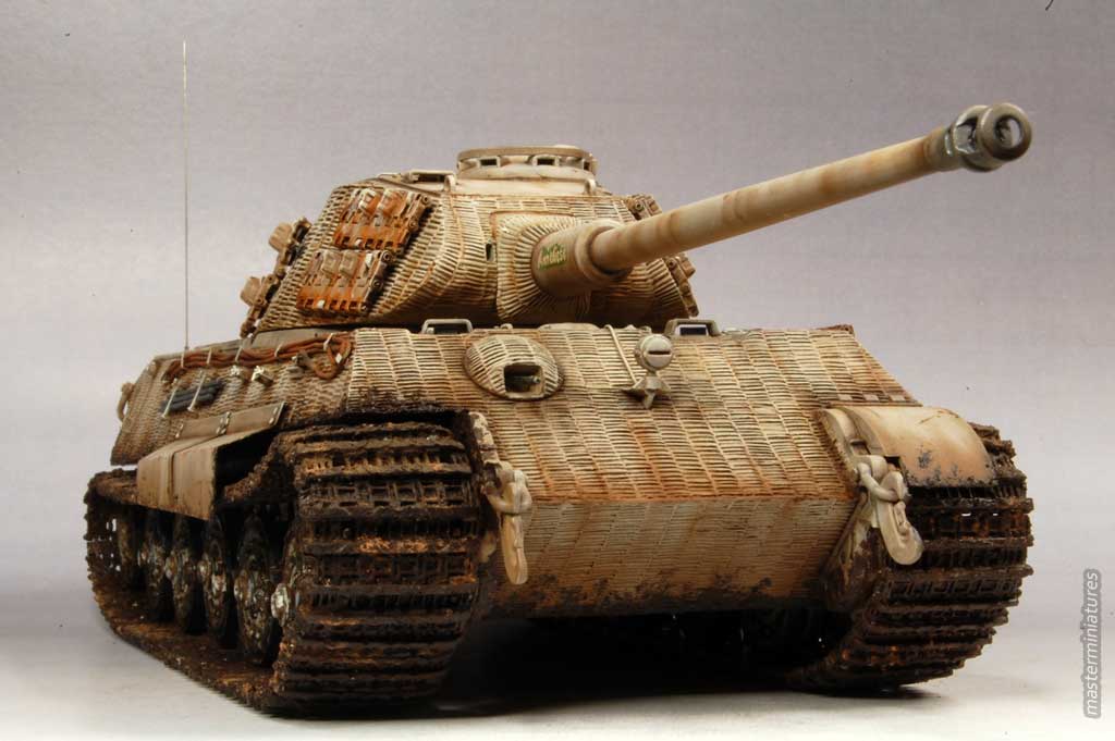 Tiger II Porsche turret Master Miniatures Gallery